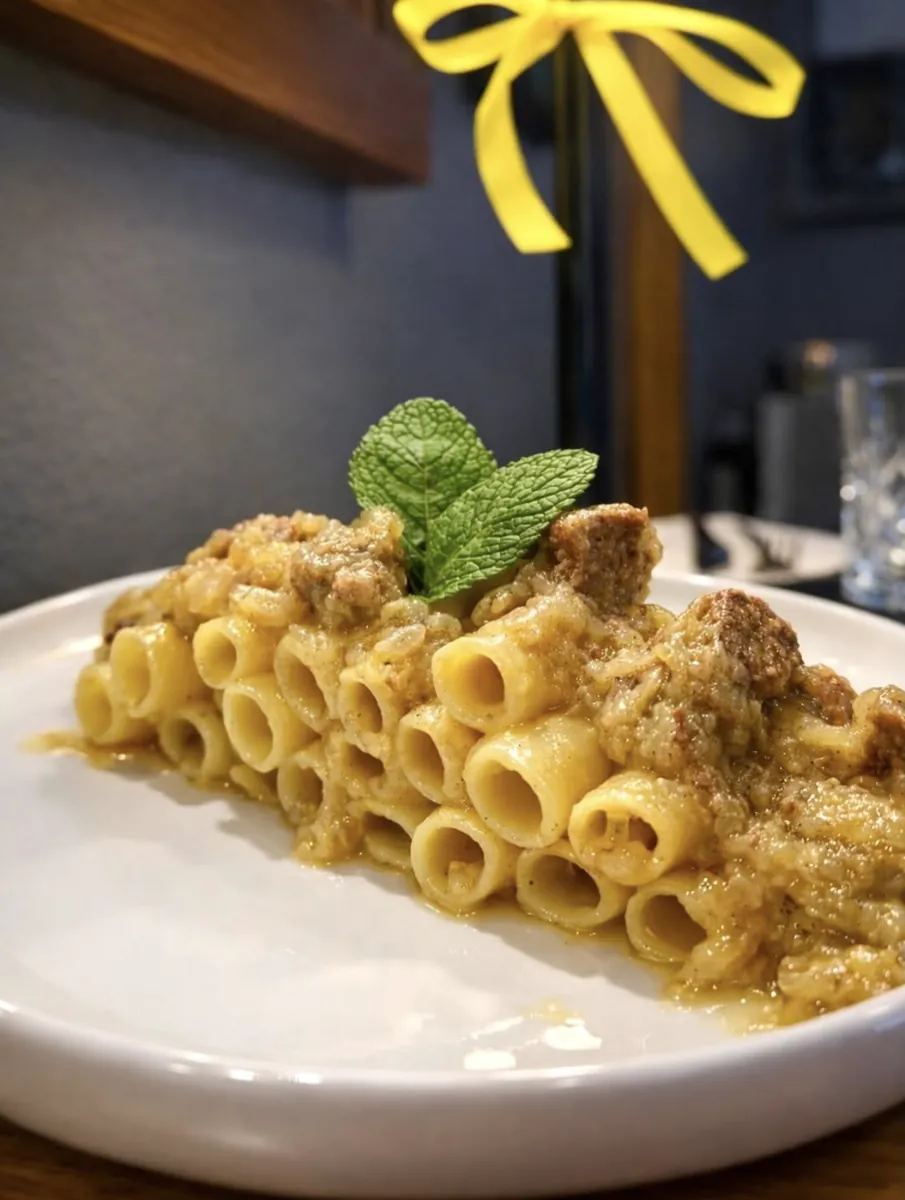Ziti alla Genovese